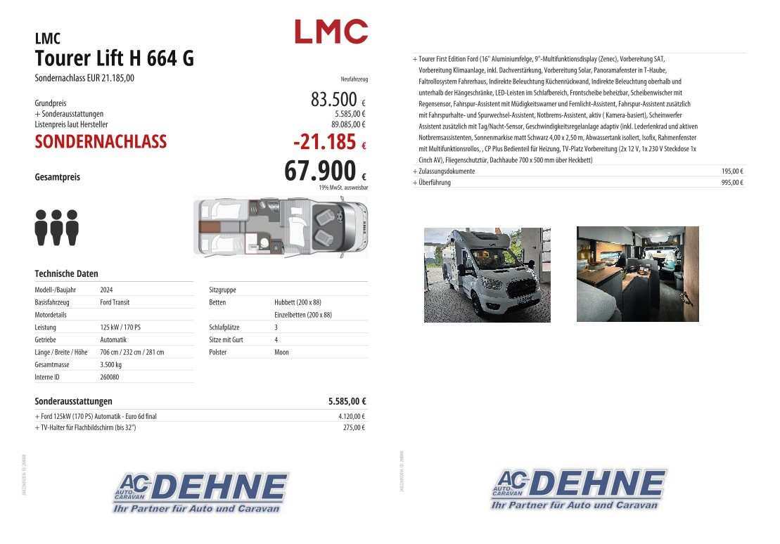 Aktion LMC Tourer H664